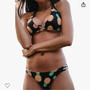 NWT Cupshe | pineapple print bikini